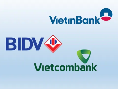 Nợ xấu của BIDV, VietinBank và Vietcombank tăng 34% tương đương 12.300 tỷ đồng trong 9 tháng đầu năm